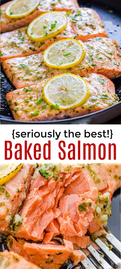 Best Marinade, Salmon Dinner Recipes, Oven Roasted Salmon, Oven Baked Salmon, Best Seafood Recipes, Salmon Dinner, Fish Recipes Healthy, Baked Salmon Recipes, Salmon Dishes