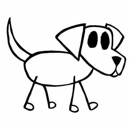 Drawing the description of a dog...just to keep things simple! Stick Animals, Sharpie Drawings, Stick Drawings, Dog Drawings, Hand Doodles, Stick Figure Drawing, Dog Clipart, Animals Dog, Cute Dog Pictures