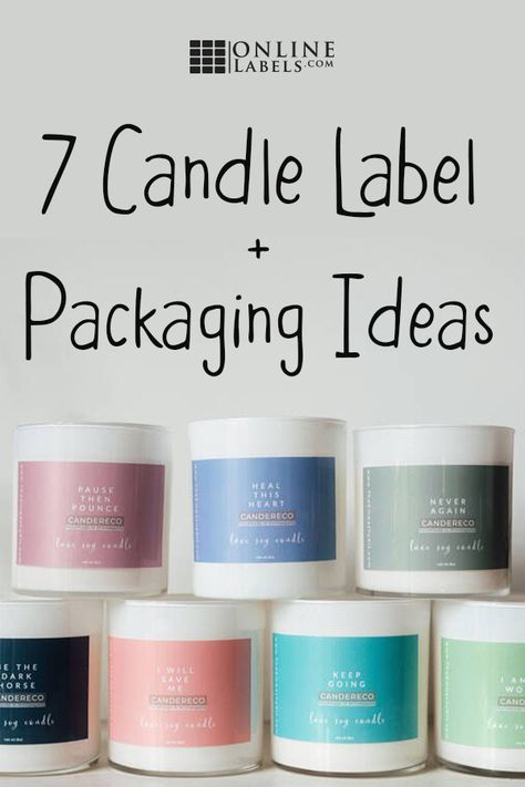 Check out the best candle label designs to inspire your candle business. Diy Candle Labels Free Printable, Cricut Labels For Candles, Candle Label Size Guide, Label Design For Candles, Homemade Candle Business, Candle Making Labels, How To Make Labels For Candles, Unique Candle Business Ideas, Candle Buissnes Names