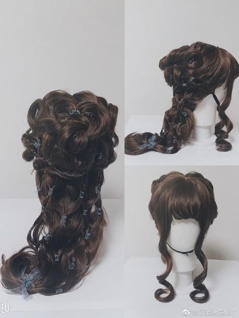 Villian Hair Styles, Medival Outfits Women, Rococo Hairstyles, Making Oc, Cottagecore Hair, Fav Hairstyles, Hair References, Victorian Hair, Beautiful Hairstyle