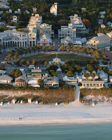 Florida Tourism, Seaside Fl, Seaside Florida, Beach Place, Beach Towns, City Planning, Beach Stuff, Fort Walton Beach, Visit Florida