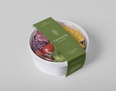 Food Containers Design, Salad Packaging, Logo Suite, Takeaway Food, Salad Box, Salad Container, Pasta Bar, Fruit Box, Restaurant Menu Design