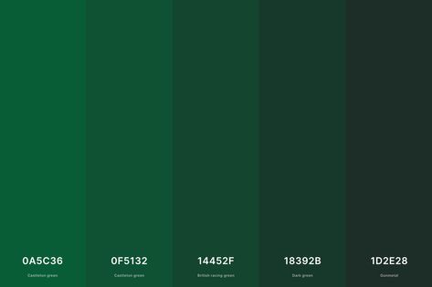 Croquis, Hex Green, Green Color Palettes, Green Hex Code, Color Palettes With Names, Flat Color Palette, Green Color Palette, Pin Search, Hex Color Palette