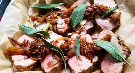 Apple Cider Pork Loin Apple Cider Pork Loin, Apple Cider Pork, Pork Loin Recipe, Benefits Of Potatoes, Pork Loin Roast Recipes, Seasonal Baking, Lo Carb Recipes, Roasted Fennel, Pork Loin Recipes