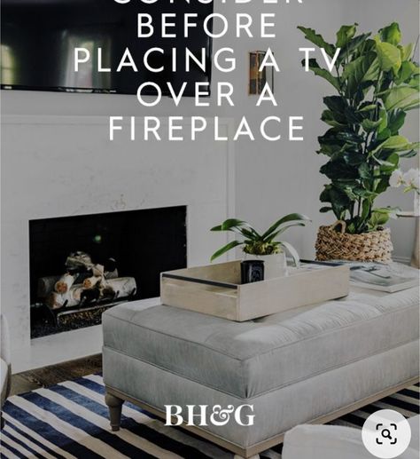 Tv About Fireplace, Tv On Different Wall Than Fireplace, Living Room Designs Tv Over Fireplace, Tv Above Gas Fireplace Ideas, Where To Put The Tv With A Fireplace, Tv In Fireplace Ideas, Flush Mount Tv Above Fireplace, Fireplace Tv Placement, Above Fireplace Tv Ideas