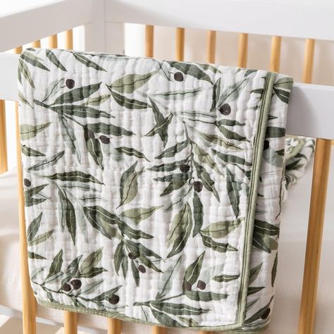 Olive Sheets, Baby Cuddles, Muslin Quilt, Play Wood, Baby Blanket Size, Olive Branches, Cotton Baby Blankets, Baby On Board, Olive Branch