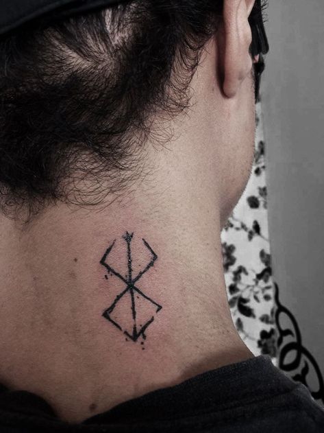 Jordan Tattoo, Bleach Tattoo, Maching Tattoos, Simple Tattoos For Guys, Berserk Manga, Neck Tattoo For Guys, 4 Tattoo, Back Tattoos For Guys, Tattoo Style Drawings