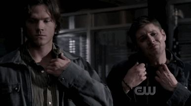 Winchester Brothers, Sam Dean, White Hotel Room, Monument Colorado, Phone Rings, Eric Kripke, Supernatural Gifs, Tv Supernatural, Supernatural Sam