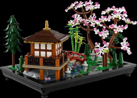 Lego Shop, Tranquil Garden, Plants Home, Projects For Adults, Lego Craft, Garden Kit, Gardening Gift, Lego Storage, Desk Decoration