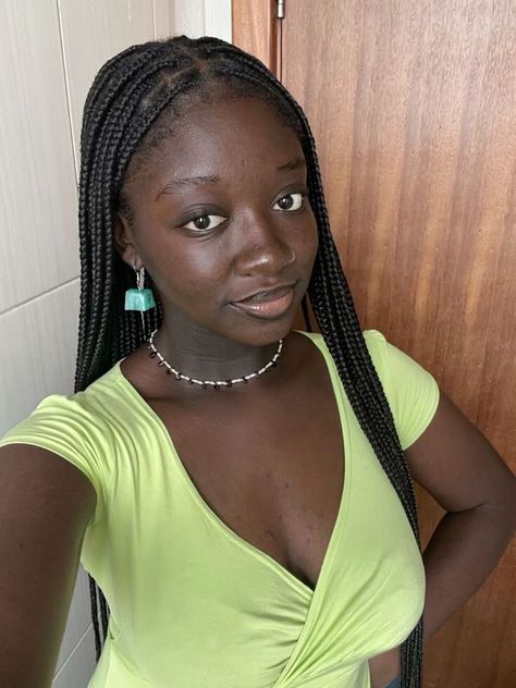 Viv Vision, Pretty Dark Skin, Twa Hairstyles, Protective Hairstyles Braids, Dark Skin Beauty, Black Femininity, Dark Skin Women, Baddie Hairstyles, Black Beauty