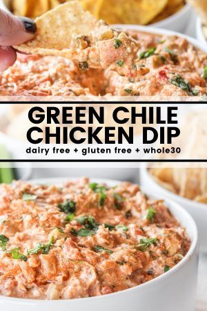 Whole 30 Dip, Dairy Free Super Bowl Snacks, Dairy Free Apps, Dairy Free Dips For Parties, Non Dairy Appetizers, Df Appetizers, Dairy Free Dip Recipes, Baked Potato Rounds, Gluten Free Dairy Free Appetizers