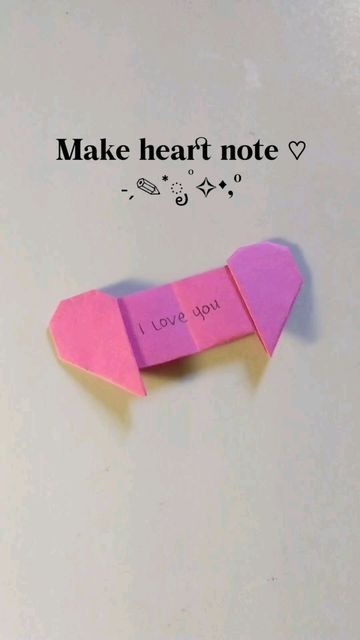 Cute Ways To Say I Love You Origami, Cute Notes To Write To Your Girlfriend, Valentine Sticky Note Ideas, I Love You Gift Ideas, Cute Small Gifts For Bf, Sticky Note Ideas For Boyfriend, Cute Diys To Say I Love You, Small Things To Make For Your Boyfriend, Cute Diys For Bf