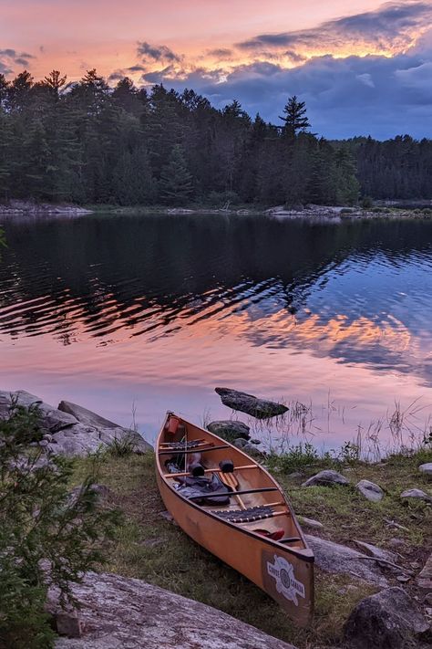 Nature, Quetico Provincial Park, Canoe Aesthetic, Canoeing Aesthetic, Ontario Aesthetic, Canoe On Lake, Carley Fortune, Camping Lake, Lake Camp