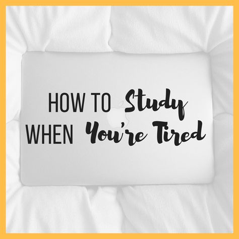 How to Study When You’re Tired School Supplies For College, Supplies For College, Ways To Study, Keep Calm And Study, Third Grade Science, College School Supplies, College Advice, How To Study, Study Smarter