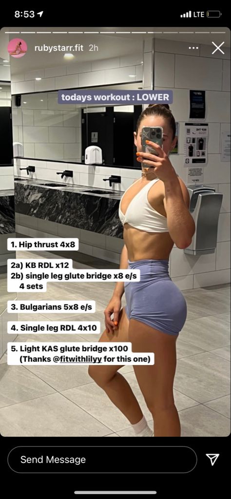 Kas Glute Bridge, Kas Glute, Single Leg Glute Bridge, Glute Workout, Leg And Glute Workout, Glute Bridge, Hip Thrust, Glutes Workout, Workout Videos