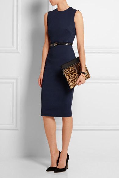 Pretty Navy Sleeveless Pencil Dress Sleeveless Pencil Dress, Lady Like, Work Dresses For Women, Suits Clothing, Workwear Fashion, Business Dresses, Work Wardrobe, Work Attire, Pencil Dress