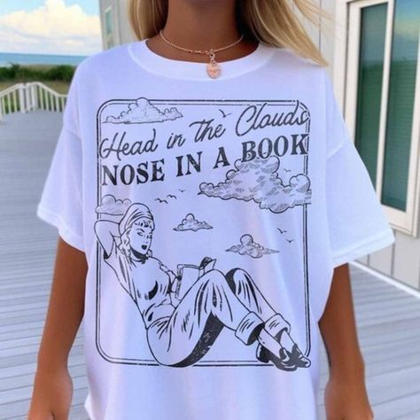 Bookish Shirt Gift For Her, Romance Reader, Book Worm, Romantasy Book Strappy Backless Dress, Romantasy Book, Romance Reader, Backless Dress Summer, Y2k Top, Gift For Book Lover, Summer Fashion Beach, Book Shirts, Comfort Colors Shirt