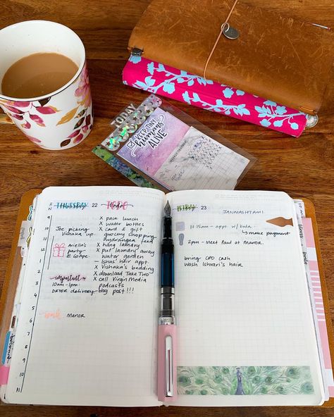 Stalogy 365 Planner Layout, Stalogy 365 Planner, Stalogy B6, Commonplace Notebook, Planner Hacks, Journal Hacks, Hobonichi Planner, Bullet Journal Hacks, Planner Tips