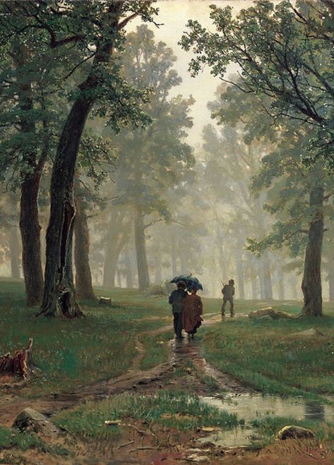 Ivan Shishkin, Russian Landscape, Colorful Canvas Art, Forest Canopy, Board Painting, Oak Forest, Ecole Art, Sun Shining, Forest Painting