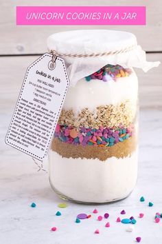 Diy Cookies In A Jar, Cookie Recipes In A Jar Gifts, Cookies In Jar Packaging, Dessert In A Jar Gift, Halloween In A Jar, Cookie Ingredients In A Jar, Mason Jar Mixes Gifts, Cookie In A Jar Recipe Gift, Cookie Jar Recipe