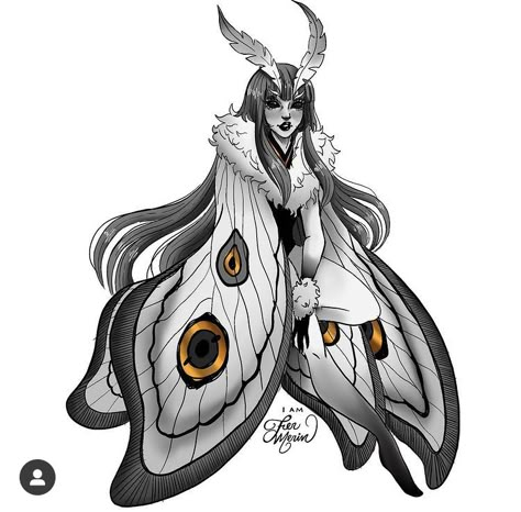 Human Moth Oc, Moth Humanoid, Moth Woman, Butterfly Humanoid, Moth Lady, Moth Themed Character, Moth Lady Art, Moth Person Drawing, Moth People Art