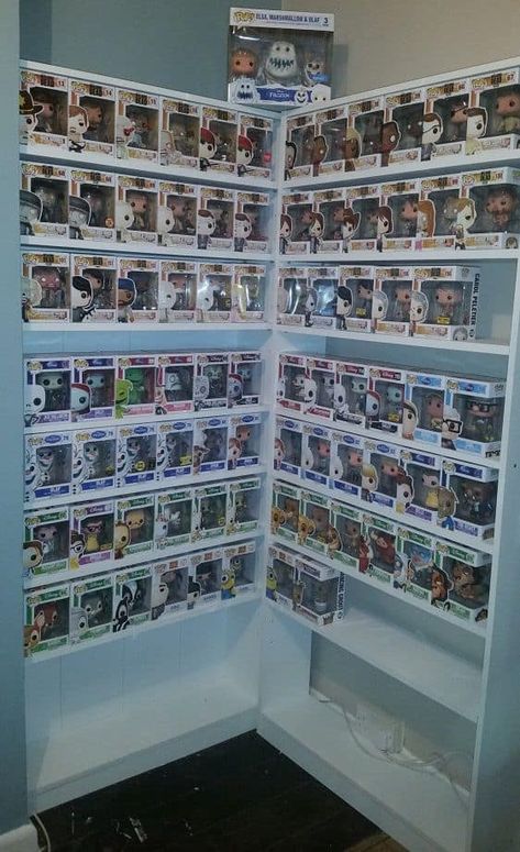 Funko Storage, Funko Display Ideas, Funko Pop Display Ideas, Funko Pop Shelves, Disney Funko Pop, Star Wars Funko Pop, Marvel Funko Pop, Best Funko Pop, Funko Pop Display