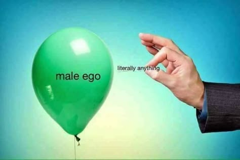 Bursting the Male Ego…Unintentionally | The Pixie Points of Dating Fragile Masculinity, I Hate Men, Hate Men, Memes Br, Reaction Memes, Fb Memes, What’s Going On, Just Girly Things, Reaction Pics