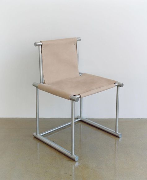 JIALUN XIONG on Instagram: “🏷 New Skeleton Chair - brushed stainless frame w/ nubuck nature finish leather, belted back details. - dm or email for inquiries. . 📷…” Chongqing China, Long Sofa, Woven Chair, Dining Room Storage, Dining Chair Design, Steel Chair, Contemporary Furniture Design, Chongqing, Jewellery Designer