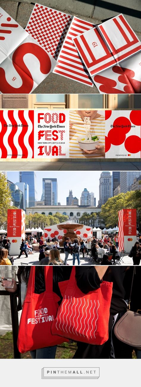 The New York Times Food Festival appeals to the city’s foodies, thanks to Base Design — The Brand Identity... - a grouped images picture - Pin Them All Street Food Branding Design, Food Event Design, Festival Branding Design Visual Identity, Design Festival Branding, Event Brand Identity, City Identity Design, Event Branding Design Visual Identity, Festival Identity Design, Food Festival Logo