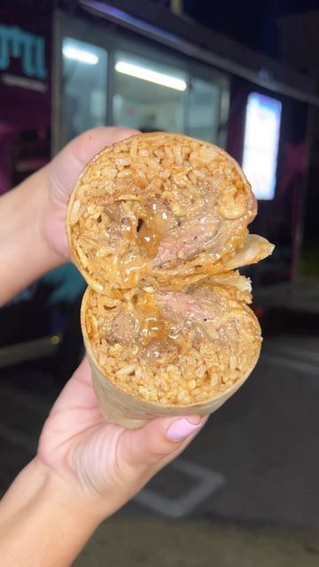 Myami Bachi | Miami Hibachi Food Truck 🔥 on Instagram: "No one in Miami does the hibachi burrito like us 😮‍💨! • 📍 MyamiBachi 12750 sw 128th st Miami, Florida ⏰ Wed-Sun 7pm-12am • #miamifood#miamieats#wheretoeatmiami#foodtruckmiami#kendallfoodspot#hibachimiami#hibachiburrito" Hibachi Burrito Recipe, Hibachi Burrito, Hibachi Spicy Mustard, Steak Hibachi Burrito, Hibachi Shrimp And Steak, Home Hibachi Recipe, At Home Hibachi Dinner, Hibachi Food, Oat Recipes