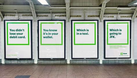 The Serious Strategy Behind TD Bank's Funny New Brand Ads Bank Advertising, Brand Ads, Banks Advertising, Banks Ads, Twitter Accounts, Finance Logo, Finance Planner, Health Design, Funny New