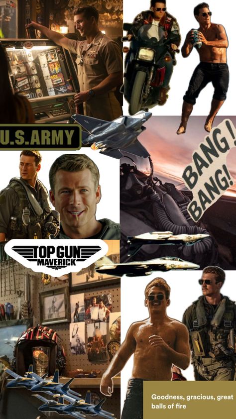 Top gun maverick! Us Army, Favorite Celebrities, Movies And Tv Shows, Movie Tv, Bangs, Tv Shows, Collage, Celebrities