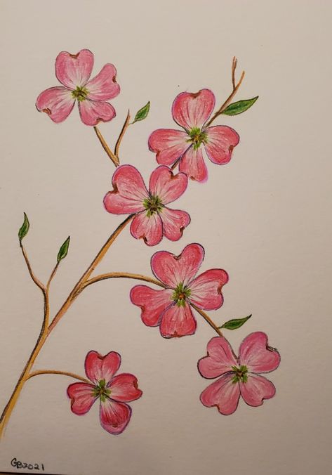 Colour Pencil Art Flowers, Simple Drawing With Colored Pencils, Colour Pencil Drawing Easy Flower, Colored Pencil Art Easy Ideas Flower, Simple Drawings Colorful, Flower Crayon Drawing, A Bouquet Of Flowers Drawing, Colour Full Drawing, Pencil Colour Sketches Easy