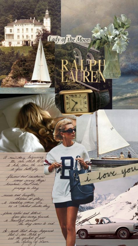 Ralph Lauren Lifestyle, Sailing Aesthetic, Ralph Lauren Aesthetic, Aesthetic Preppy, Preppy Vintage, Vibes Art, Luxury Lifestyle Dreams, Estilo Preppy, Classy Aesthetic