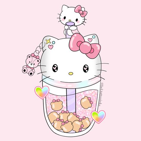 Hello Kitty Boba Wallpaper, Hello Kitty School, Hello Kitty Imagenes, Hello Kitty Rooms, Hello Kitty Themes, Adult Coloring Designs, Kitty Drawing, Hello Kitty Backgrounds, Hello Kitty Drawing