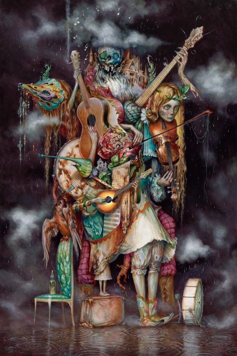 Mesa Contemporary Arts Museum Hosts Mid-Career Retrospective for Esao Andrews Esao Andrews, Contemporary Arts, School Of Visual Arts, Surrealism Painting, National Portrait Gallery, Pop Surrealism, Portrait Gallery, Magazine Art, Art Center