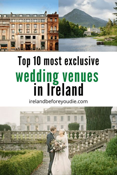 Looking somewhere to celebrate your big day? We’ve picked the best wedding venues in Ireland that will make your wedding that extra special. #Irishwedding #weddinginIreland #Irishweddingvenues Weddings In Ireland, Ireland Wedding Invitations, Wedding Venues Ireland, Places To Stay In Ireland, Ireland Wedding Dress, Wedding Venues Northern Ireland, Boutique Hotel Wedding, Irish Wedding Venues, Downton Abbey Wedding