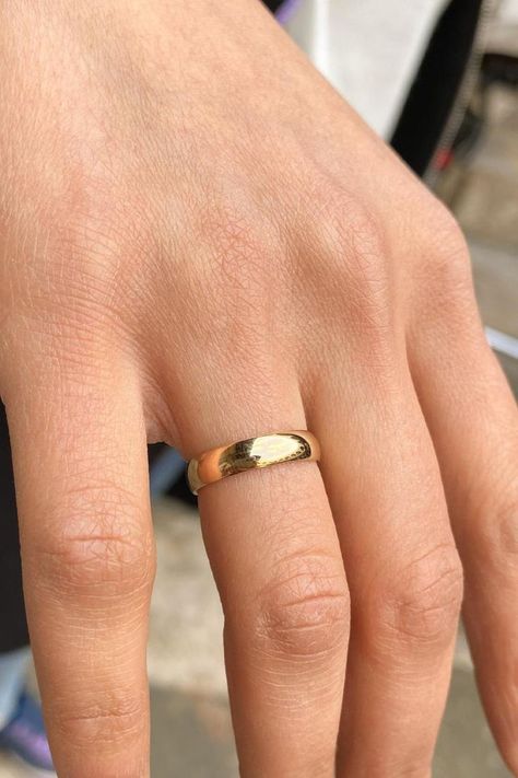 Gold Band Ring For Men, Gold Rings For Men Simple, Gold Ring Band For Men, Gold Band Ring Men, Male Wedding Bands Gold, Gold Band Rings Women, Boys Gold Ring, Gents Gold Ring, Gold Mens Wedding Band