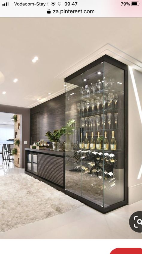 Modern Home Bar, Home Wine Cellars, Wine Cellar Design, Cellar Design, Home Bar Designs, Modern Kitchen Design Luxury, Wine Room, Bar Design, Interior Design Kitchen