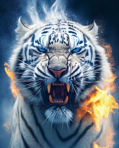 Screen Savers Wallpapers Backgrounds, Tiger Artwork, Beautiful Scenery Photography, Modern Graphic Art, Tiger Pictures, Wild Tiger, Big Cats Art, Cute Fantasy Creatures, Tiger Art