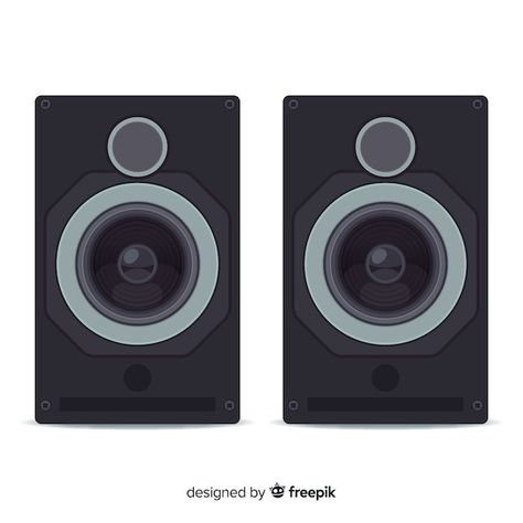 Flat black speaker background | Free Vector #Freepik #freevector #sound-speaker #amplifier #music-speaker #stereo Speaker Drawing, Anime Clipart, Banners Music, Free Background Music, Computer Speaker, Black Speaker, Minimalist Music, Music Background, Music Festival Poster