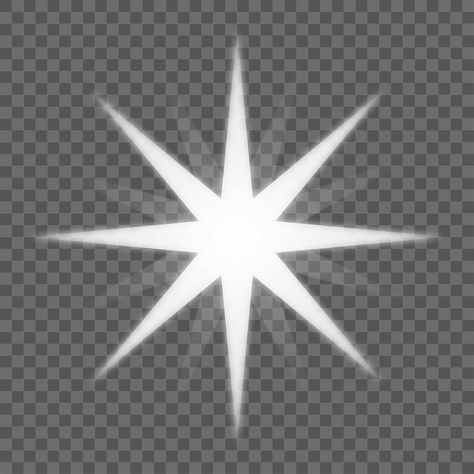 Star Png Aesthetic, Star Png Icon, Star Transparent Png, Lens Flare Png, Star Png, Icon White, Png Aesthetic, White Flat, Png Icons