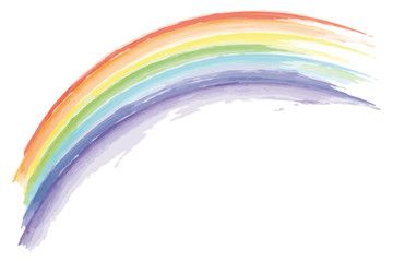 Premium Vector | Rainbow illustration Rainbow Illustration Design, Rainbow Drawing Aesthetic, Rainbow Watercolor Background, Rainbow Watercolor Painting, Kindergarten Logo, Google Notes, Watercolour Rainbow, Rainbow Drawing, Rainbow Images