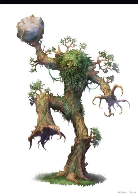 Tree Creature, Plant Creature, Monsters Rpg, Tree Monster, Plant Monster, Dragon Nest, Plant Parent, Tree Faces, Dnd Monsters