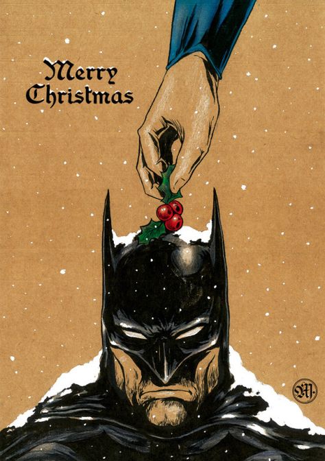 Batman Christmas, Batman Art Drawing, Superhero Christmas, Geek Christmas, Superman X Batman, Batman Drawing, Wheel Of Time, Batman V Superman, Batman Artwork