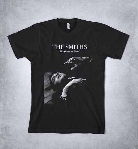 the smiths tshirt Check more at https://homehemi.com/product/the-smiths-tshirt-501/ The Smiths Tshirt, The Smiths Shirt, The Smiths T Shirt, The Queen Is Dead, Note Image, Fashion Top Outfits, The Smiths, Uk Post, Morrissey