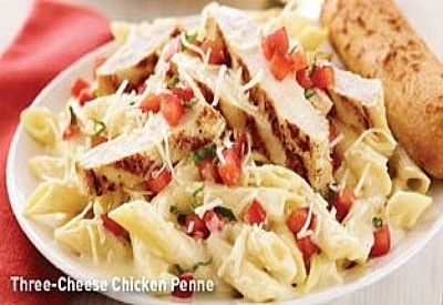 Three cheese pene from applebees..soo good! Essen, Three Cheese Chicken Penne, Chicken Penne Recipes, Chicken Bruschetta, Chicken Penne Pasta, Penne Recipes, Penne Pasta Recipes, Chicken Penne, Cheese Chicken