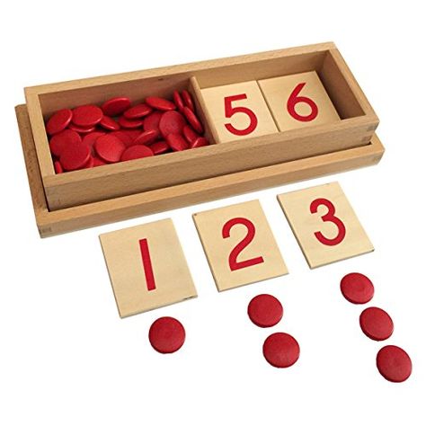 Amazon.com: Montessori Cards & Counters: Toys & Games Montessori Activities Preschool, Montessori Cards, Number Puzzle, Math Toys, Math Materials, Montessori Math, Alphabet Activities Preschool, Puzzles For Toddlers, Educational Games For Kids