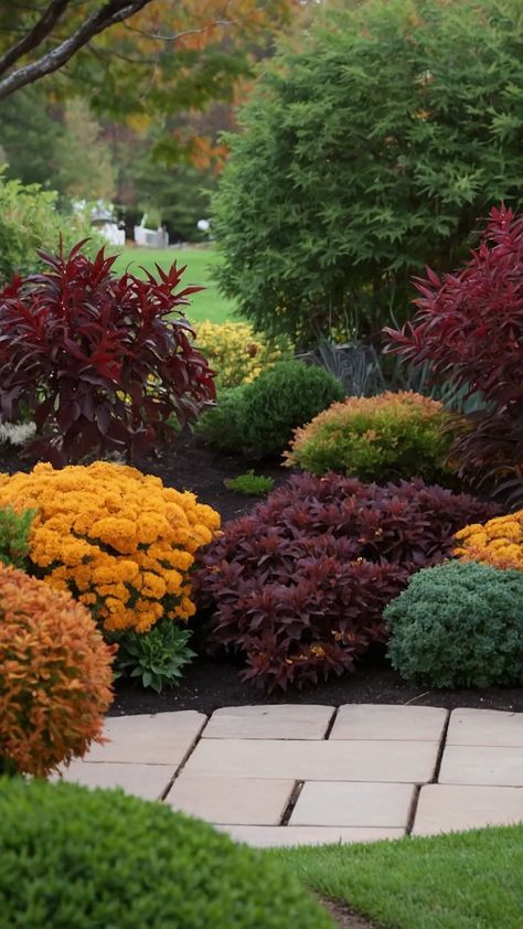 Revamp Your Outdoor Space: 15 Must-Try Fall Garden Ideas - Inspire Inlet Front Yard Landscaping Zone 6, Zone 7 Landscaping, Zone 8 Landscaping, Fall Planting Perennials, Fall Garden Ideas, Backyards Ideas, Enchanted Gardens, Zone 7, Gardening Zones