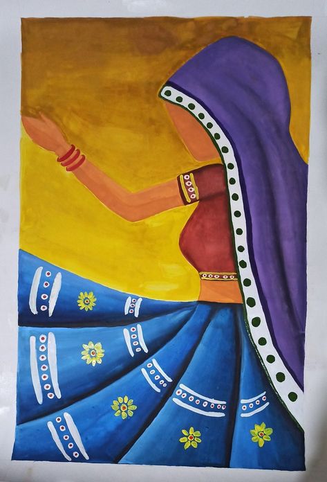 Easy Composition Painting, Brain Problems, Canvas Art Painting Abstract, Dancing Woman, Composition Painting, Rajasthani Art, Modern Art Canvas Painting, Easy Mandala Drawing, Boho Art Drawings